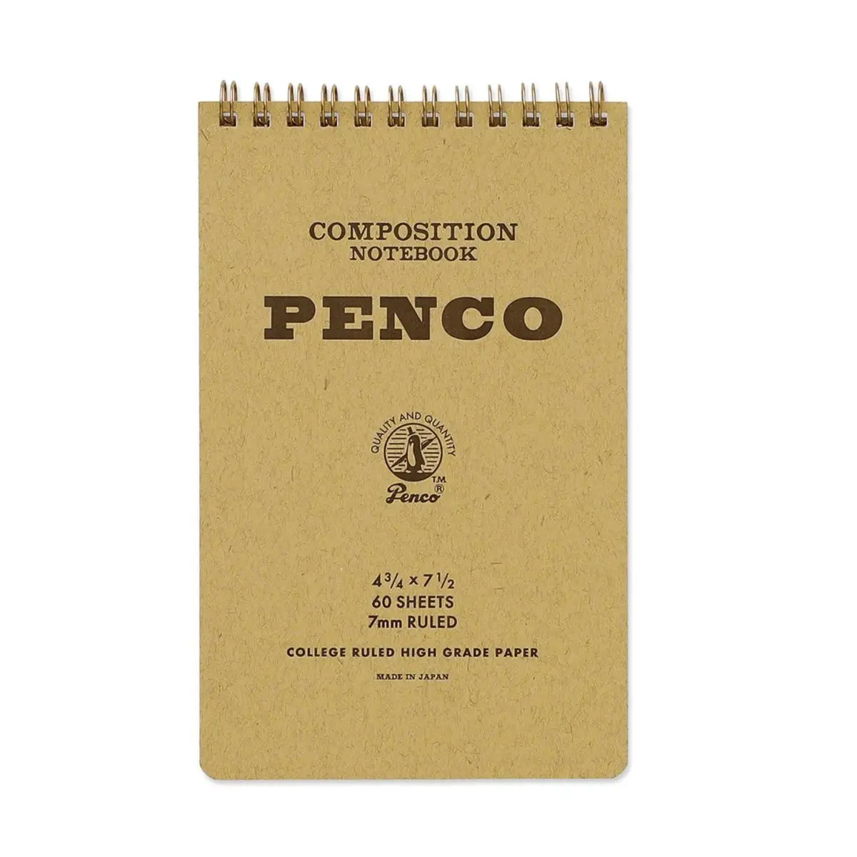 Penco Coil Notepad (M) Natural