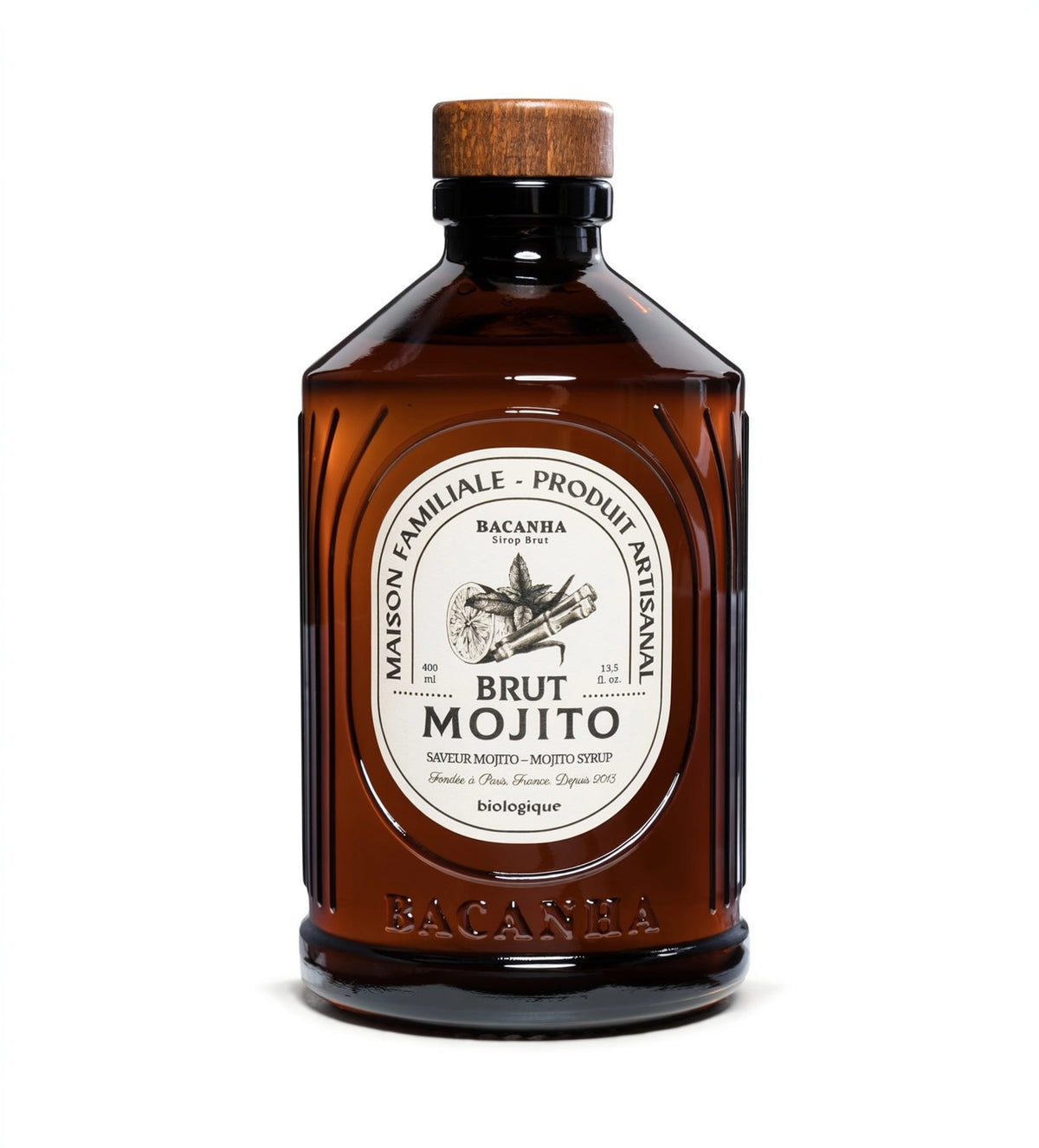 Bacanha Raw Mojito Syrup - Organic 400ml