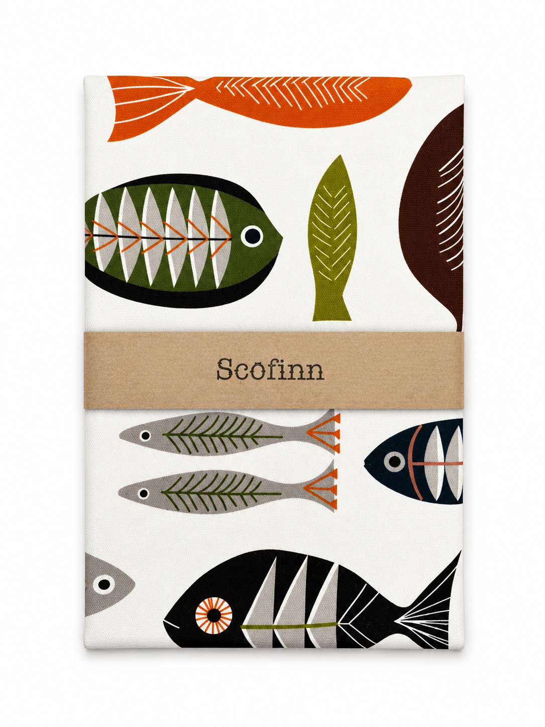 Scofinn Tea Towel Fish Kitchen