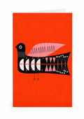 Scofinn Card Orange bird