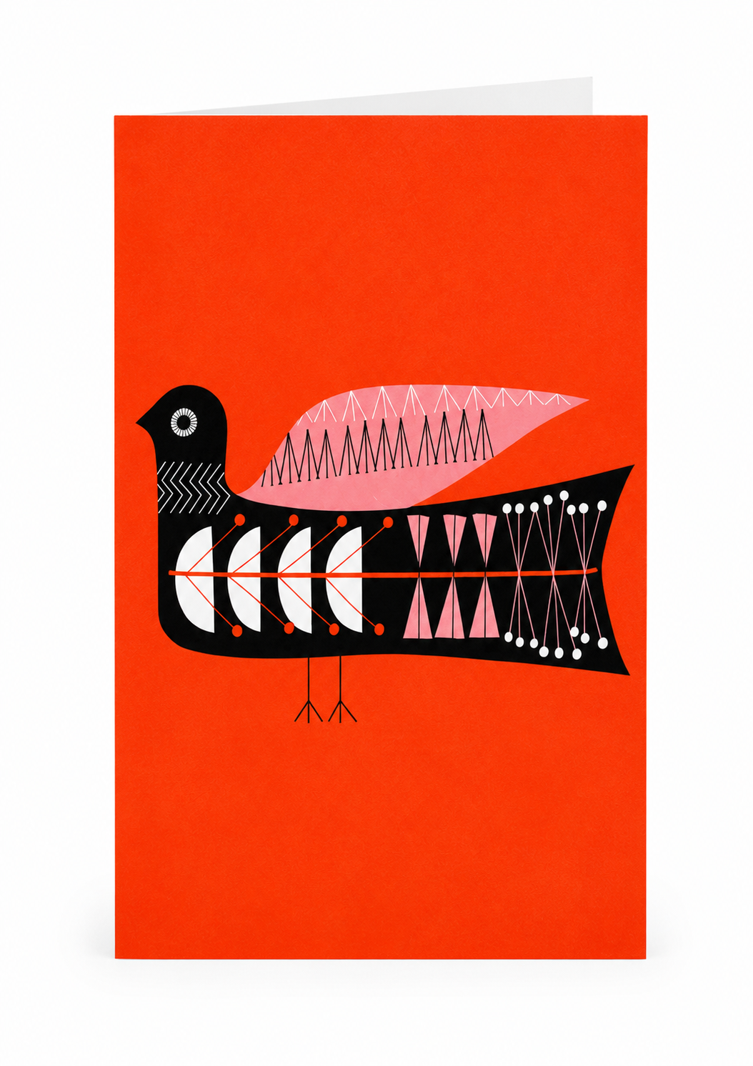 Scofinn Card Orange bird