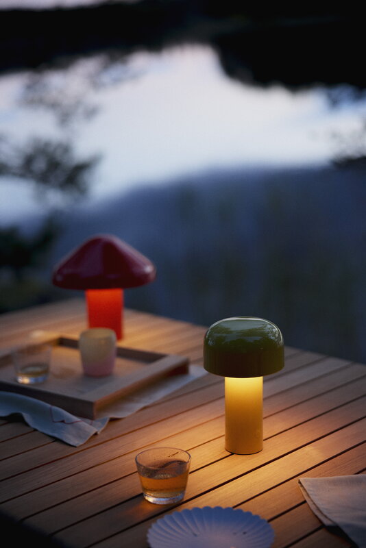 HAY Pao Portable Lamp Soft Red
