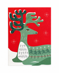 Scofinn Scandi Reindeer Xmas Card