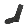 NISHIGUCHI KUTSUSHITA Alpaca Wool Socks Charcoal