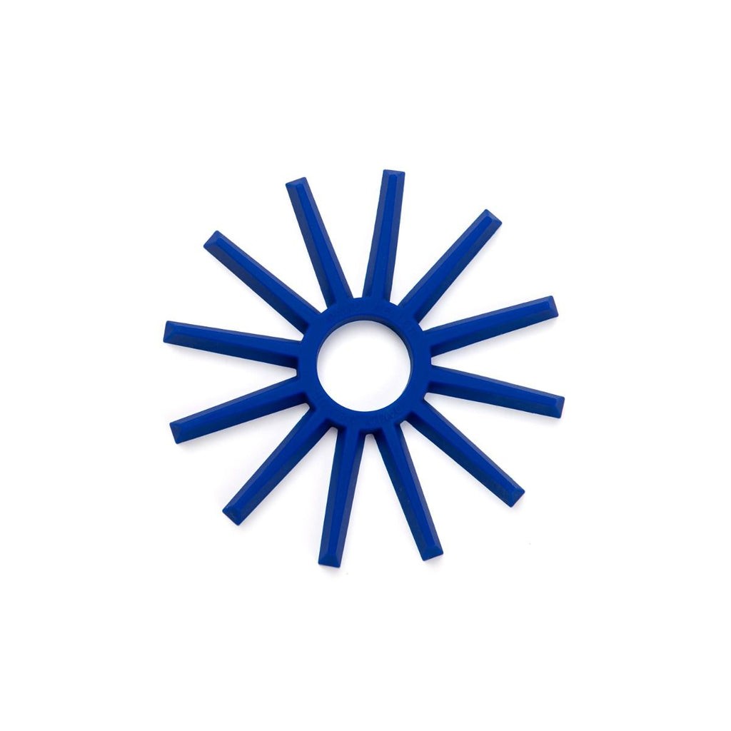 David Mellor silicone trivet blue