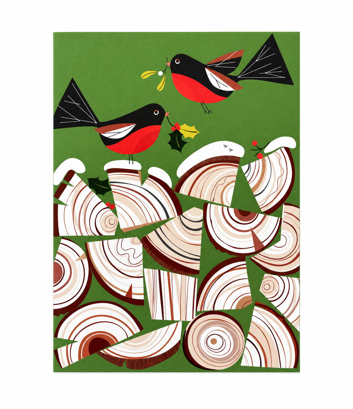 Scofinn Scandi Festive Robins