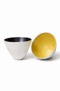 Vicky Thornton Hand thrown Large Bowl White Carbon