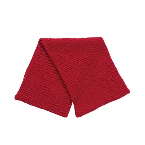 NISHIGUCHI KUTSUSHITA Merino Wool Snood Red