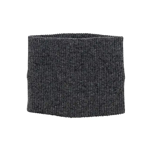 NISHIGUCHI KUTSUSHITA Cashmere Wool Neck Warmer Charcoal