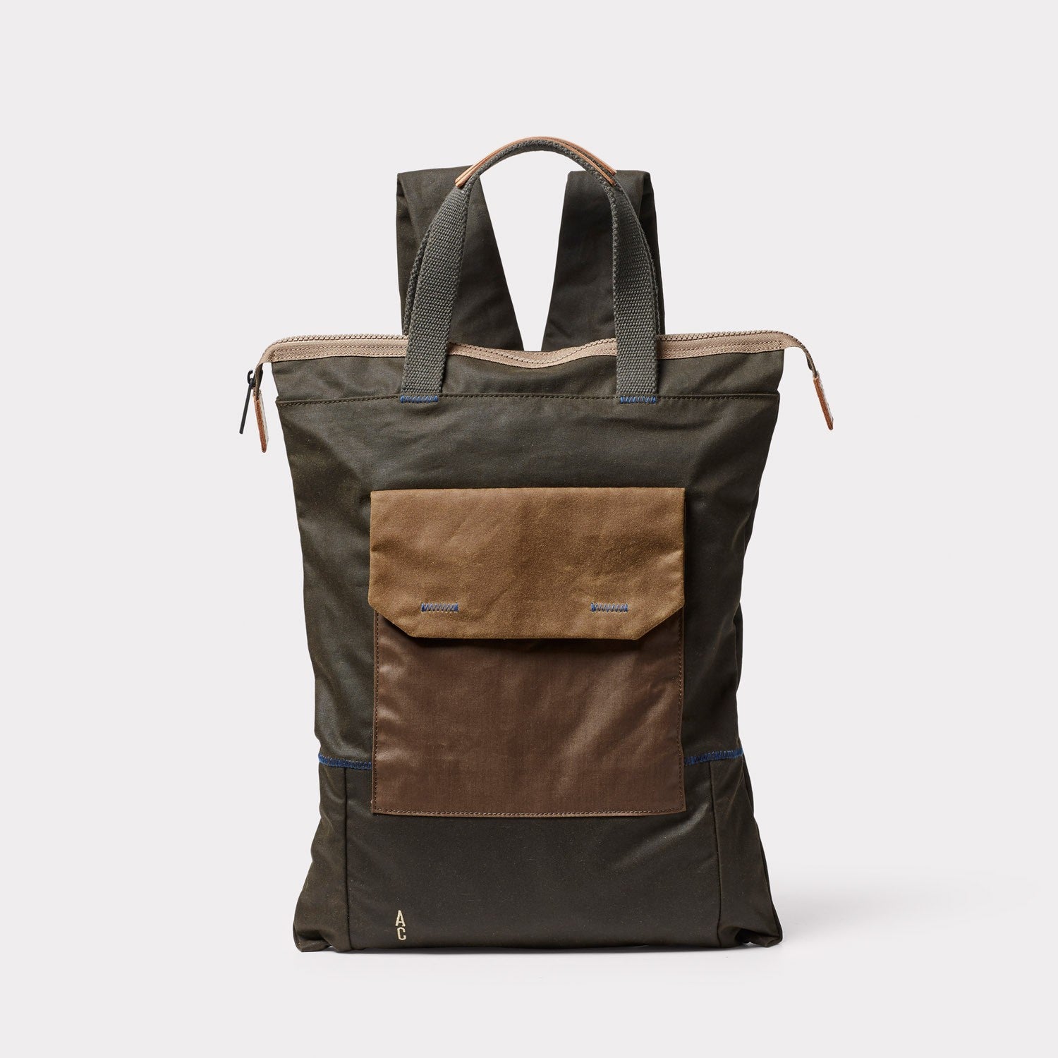 Ally Capellino Harry Recycled Backpack Tan