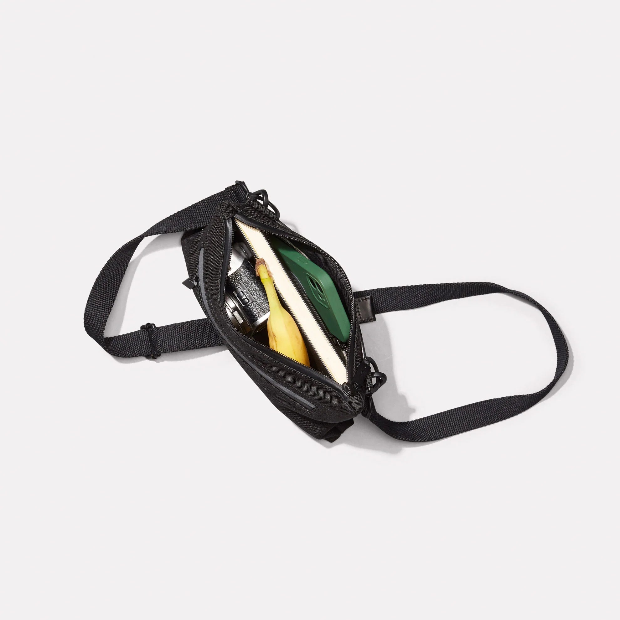 Ally Capellino Herb Travel Cycle Crossbody Bag Black