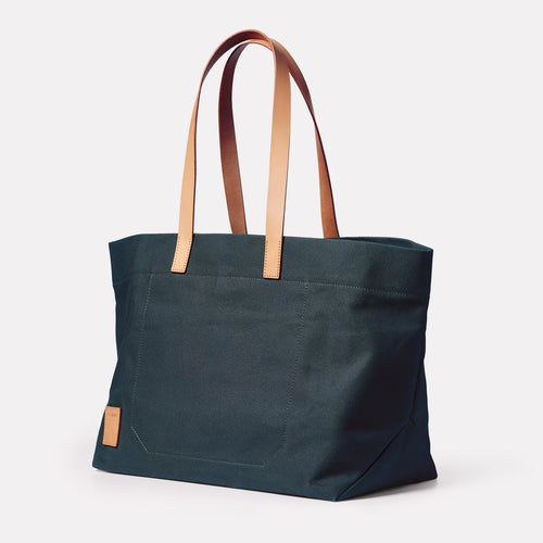 Ally Capellino Clement Large Canvas Tote Bag Navy