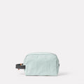 Ally Capellino Simon Waxed Cotton Washbag Iceberg