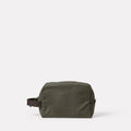 Ally Capellino Simon Waxed Cotton Washbag Olive