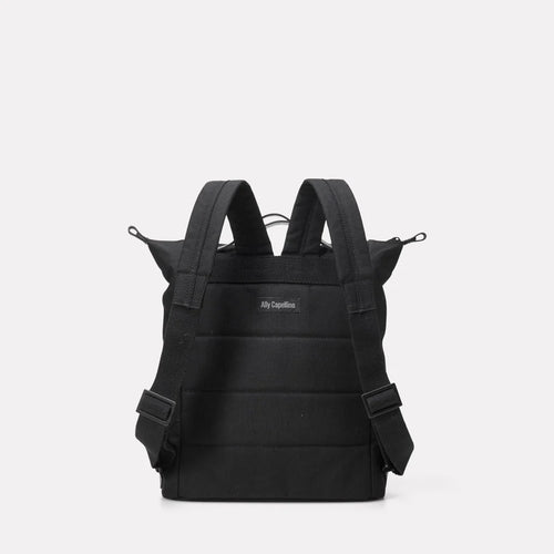 Ally Capellino Mini Hoy Travel Cycle Recycled Backpack Black