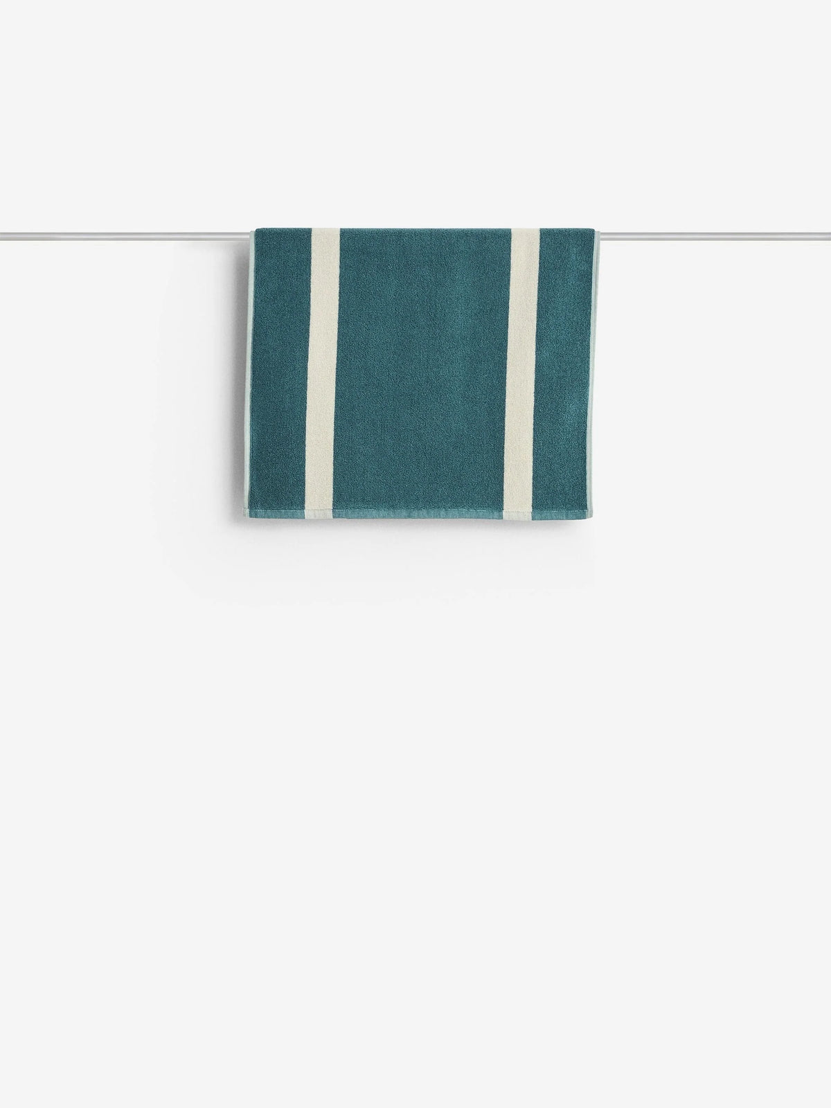 HAY Stripe Bath Mat - Petrol blue