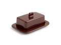 HAY Barro Butter Dish Burgundy