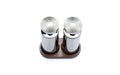 David Mellor stainless steel salt/pepper mill set