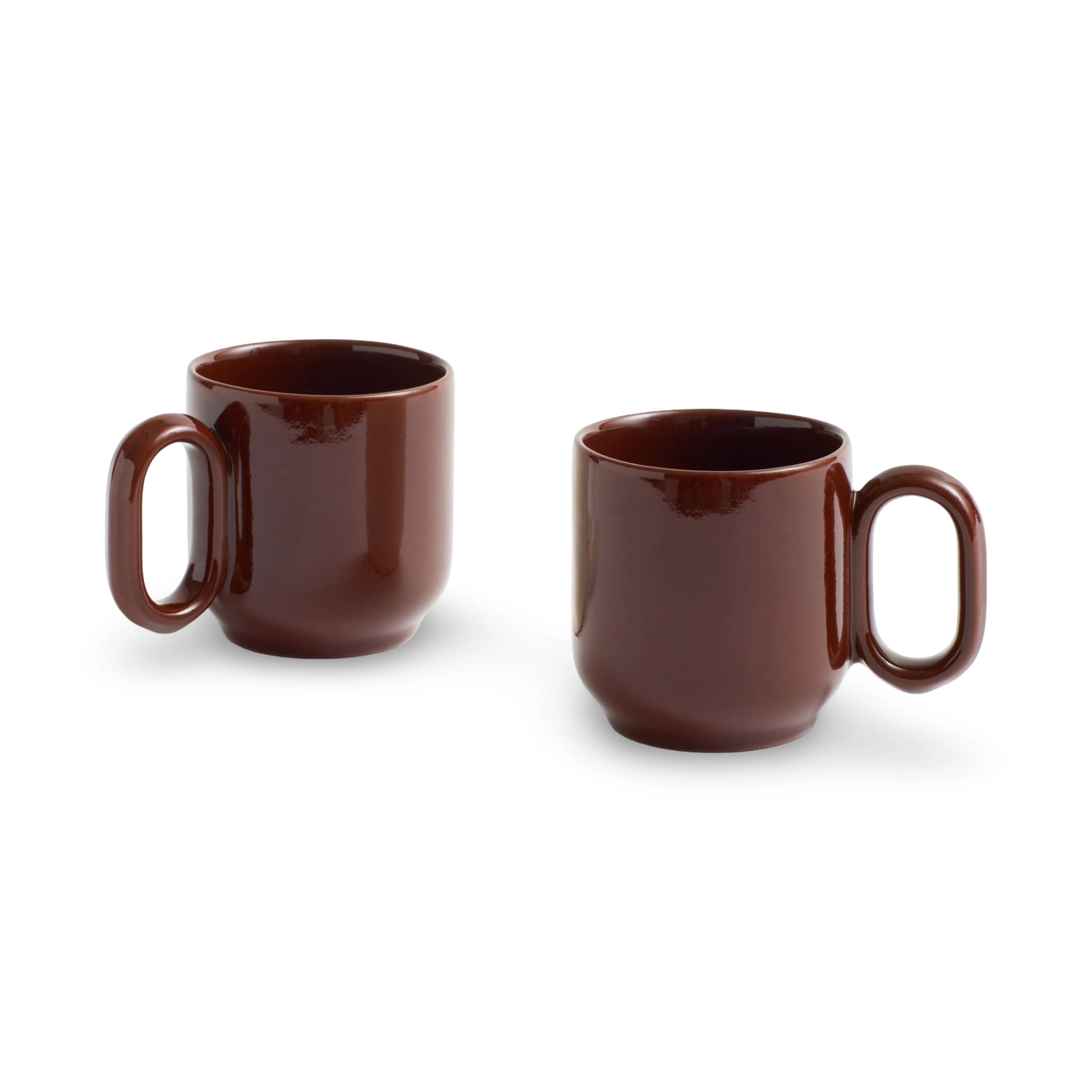 HAY Barro Cups Set of 2 - Burgundy