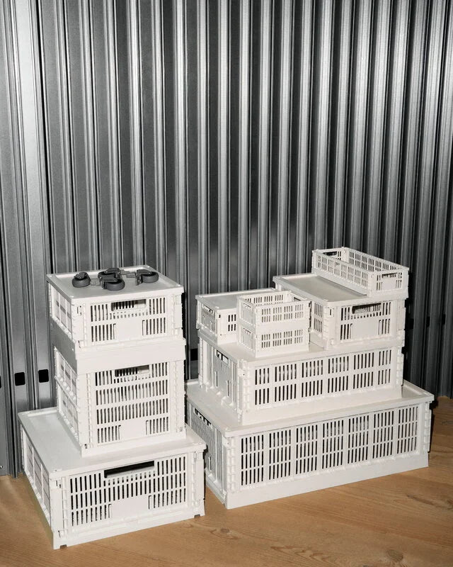 HAY Colour Crate Large Off White