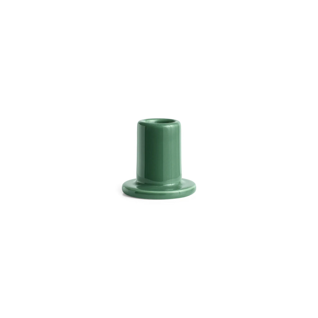 HAY Tube Candleholder Small Green