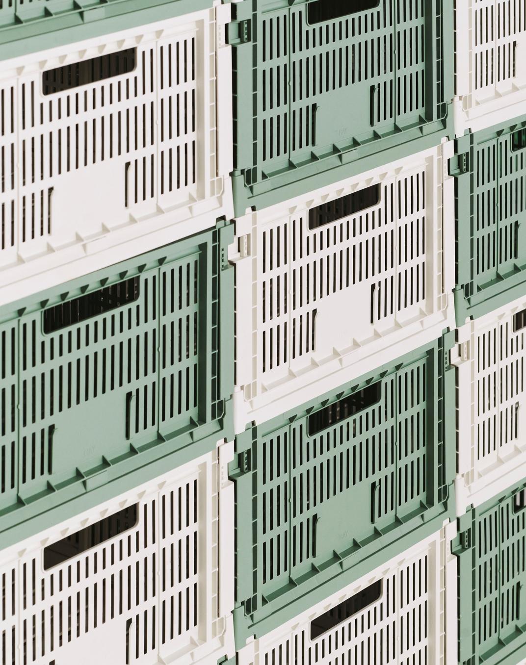HAY Colour Crate Large Off White
