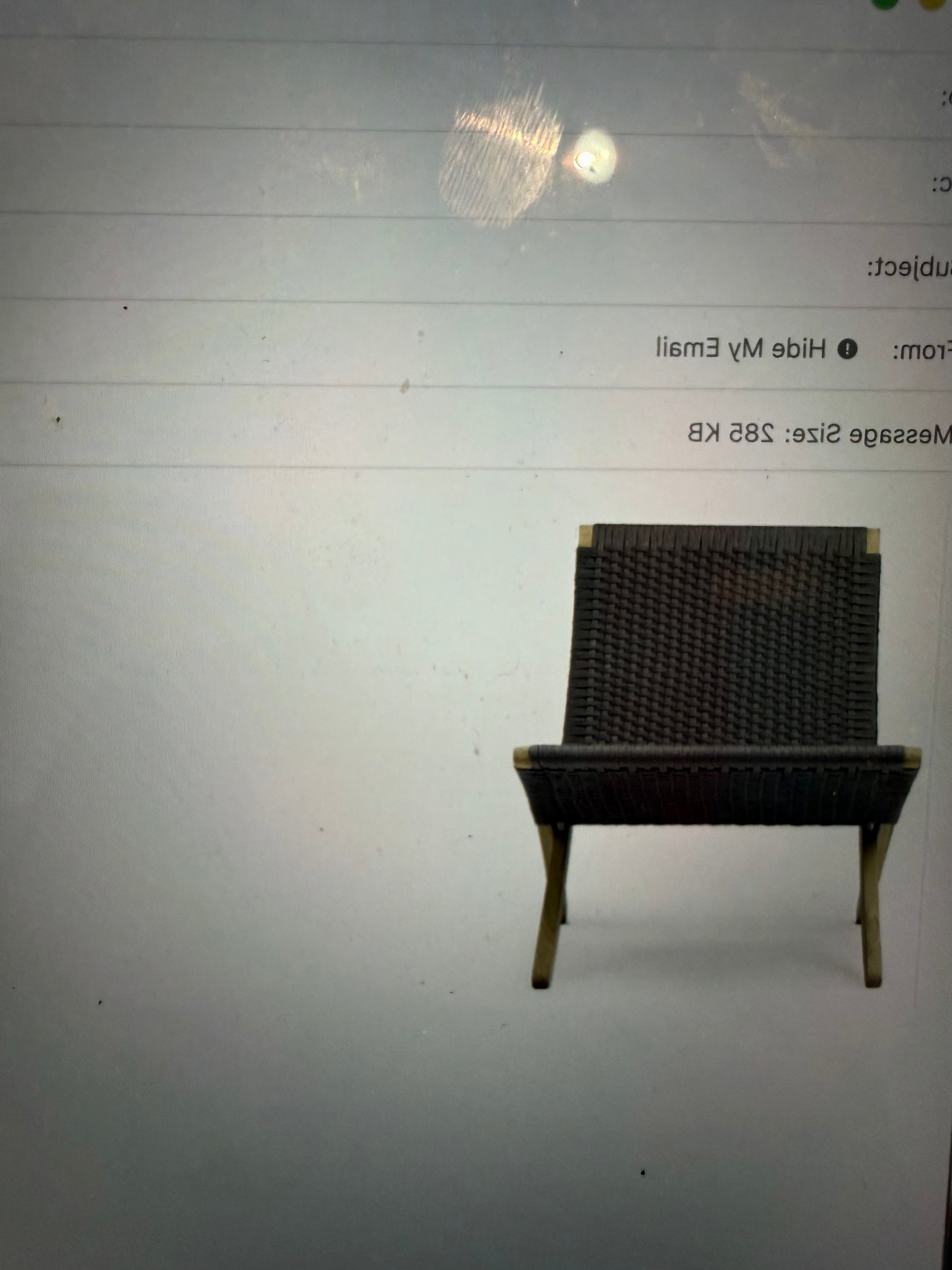 Ex-display Carl Hansen & Son MG501 Outdoor Cuba Chair