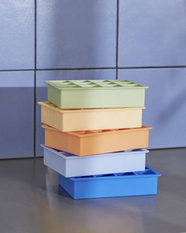 HAY Ice Cube Tray-Square X-Large Blue