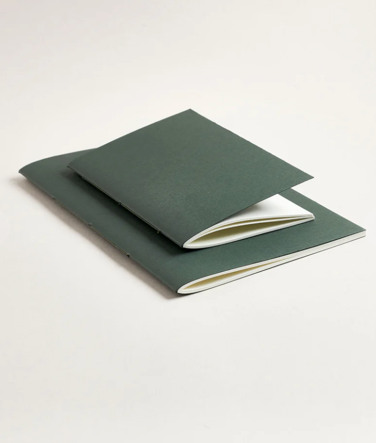 Mark & Fold Set of 2 A5 & A6 Exercise Books - Sequoia