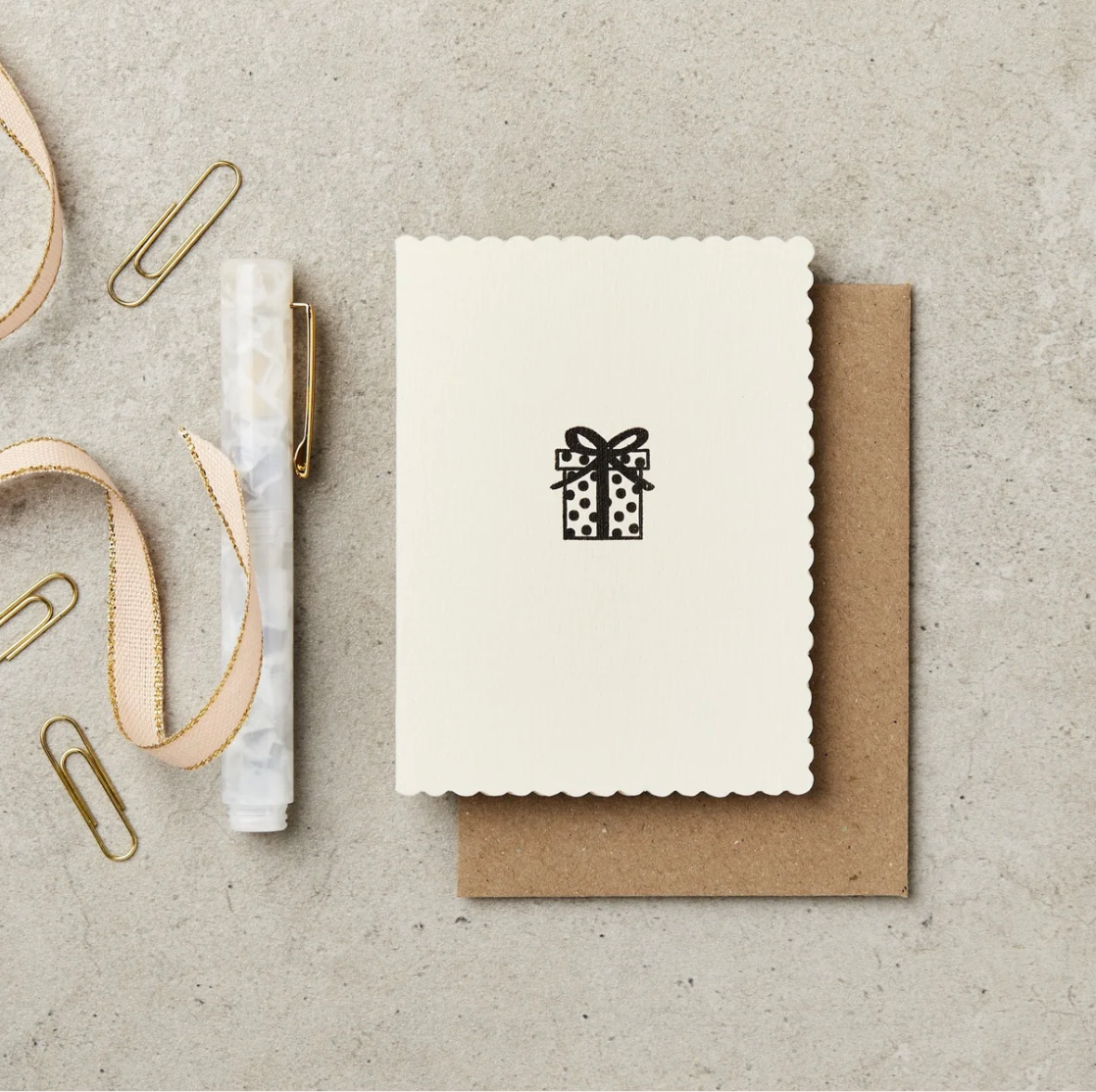 Katie Leamon 'Spotty Gift' Card