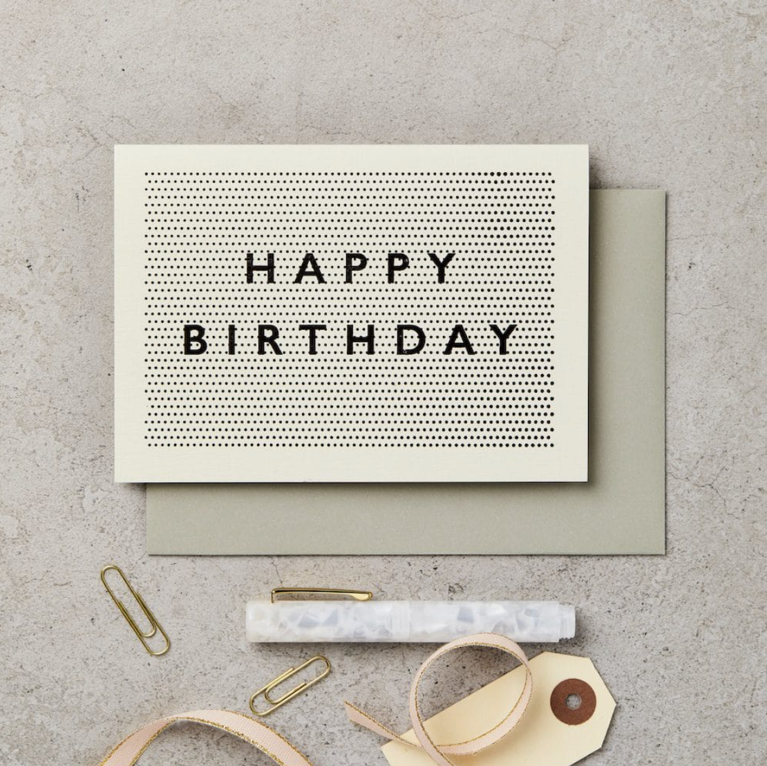 Katie Leamon 'Pin Point Birthday' Card