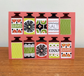 Scofinn Spice Jar Card - Pink