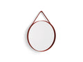 HAY Strap Mirror No 2 Ø70 Red