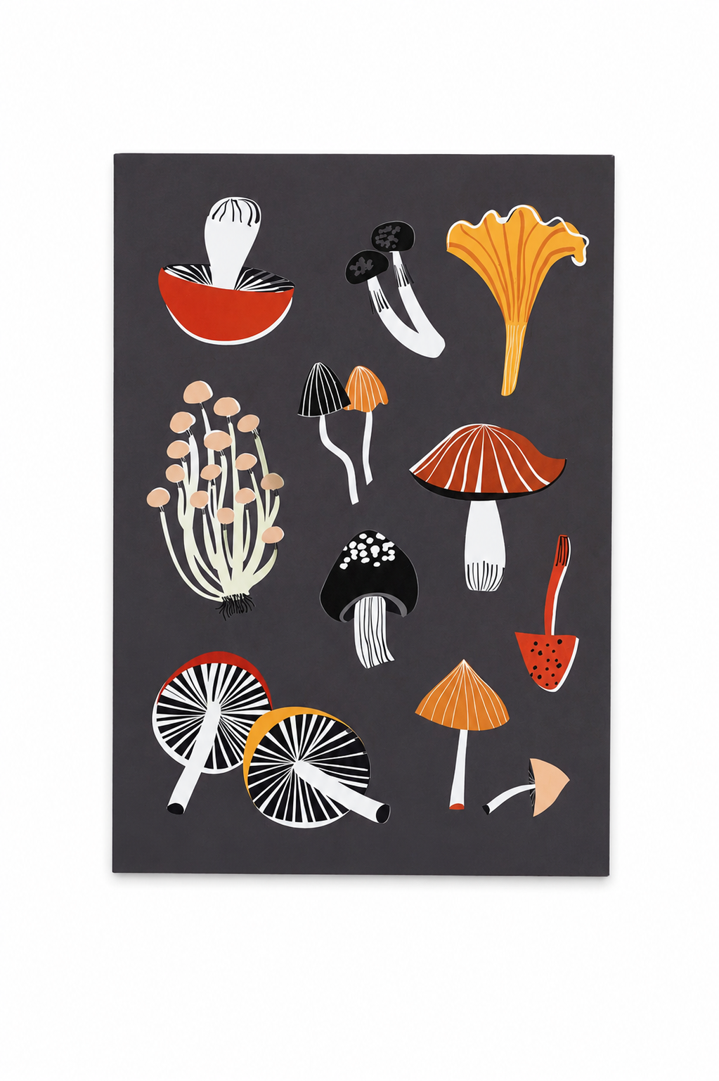 Scofinn Card Mushrooms
