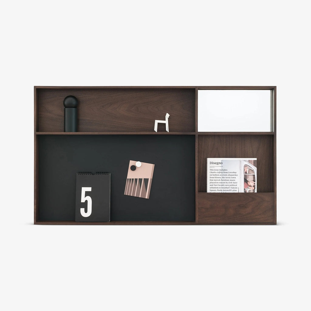 David Irwin for Case Arca Wall Box Walnut