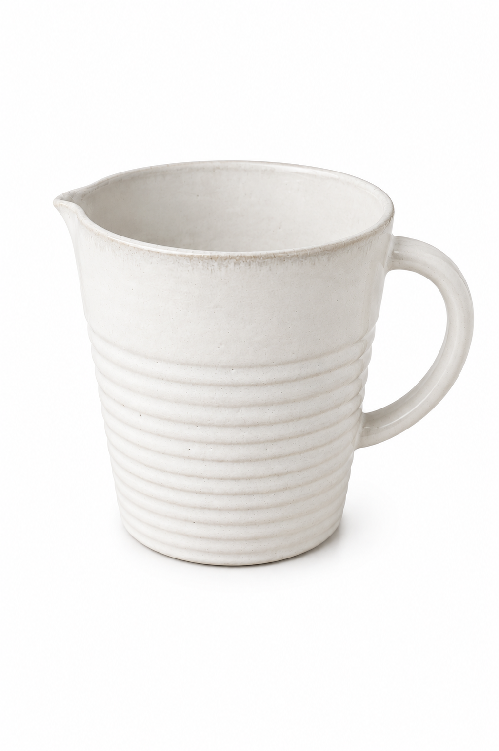 Vicky Thornton Hand Thrown Rustic White Ceramic Jug