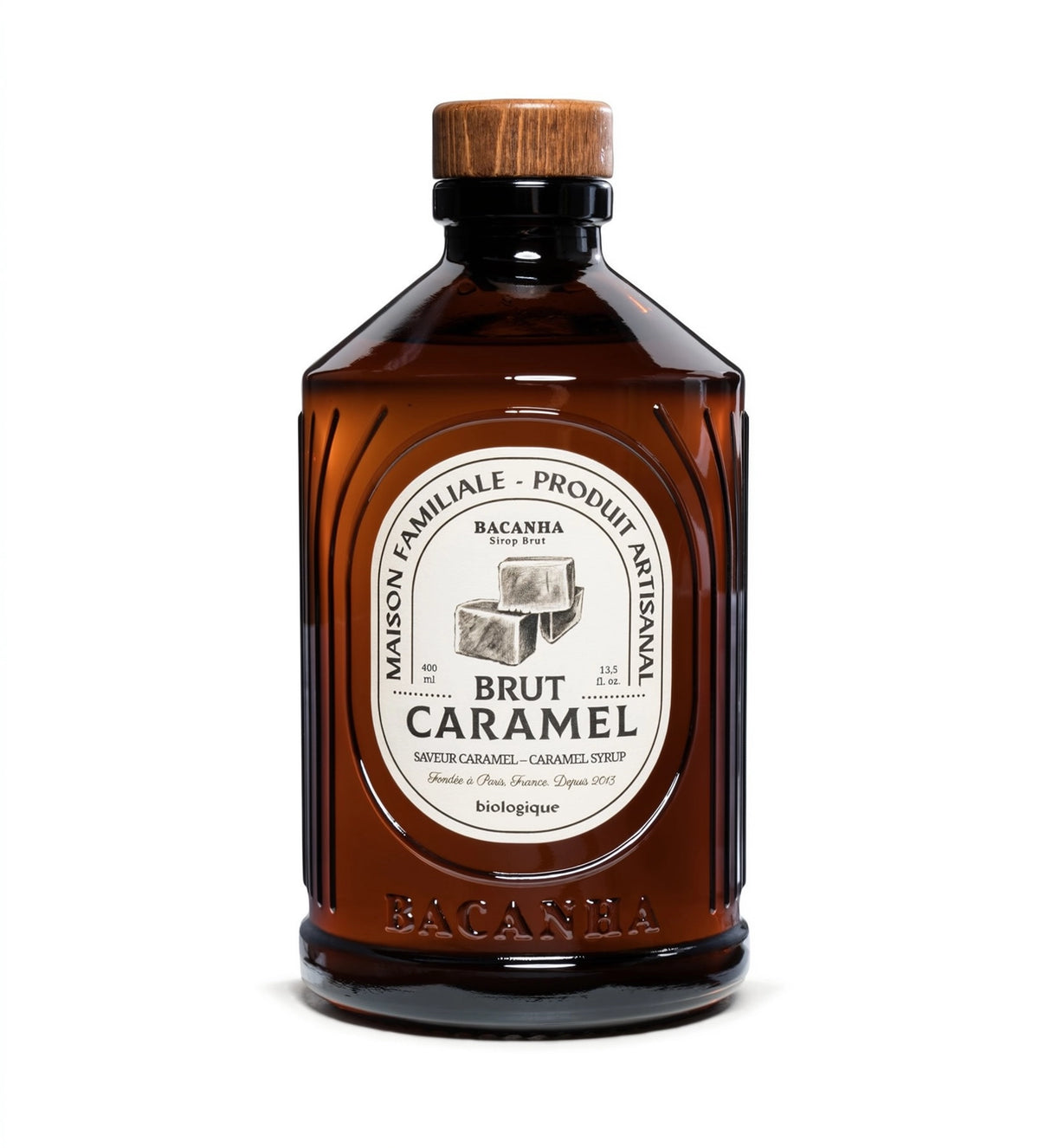 Bacanha Raw Ginger Syrup - Organic 400ml