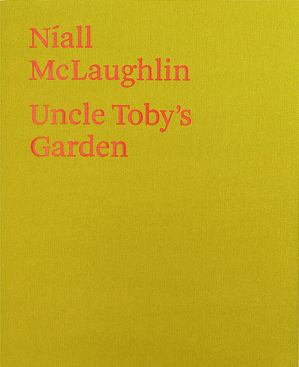 Níall McLaughlin Architects Uncle Toby’s Garden Book