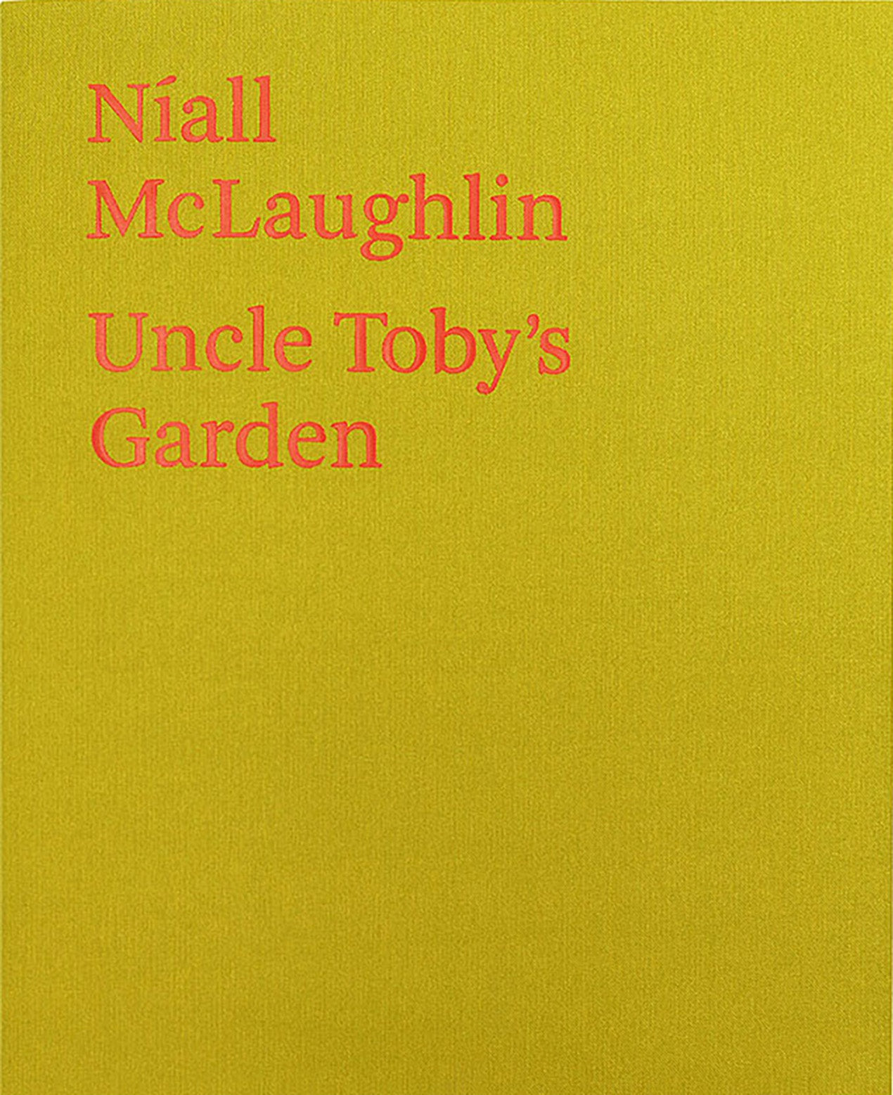 Níall McLaughlin Architects Uncle Toby’s Garden Book