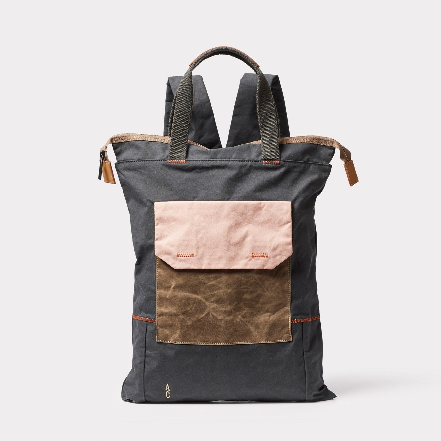 Ally Capellino Harry Recycled Backpack in Pink