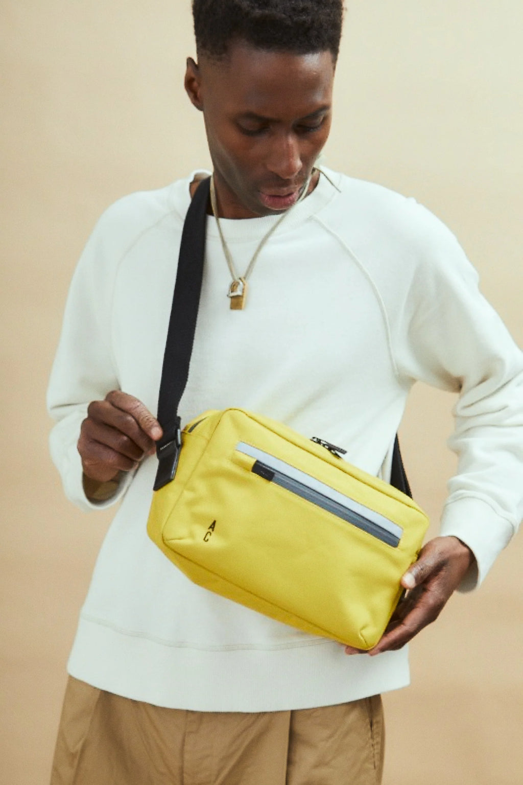 Ally Capellino Hotspur Cross Body Lemon