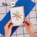 The Design Museum x Good Tuesday Starburst Birthday Card A6