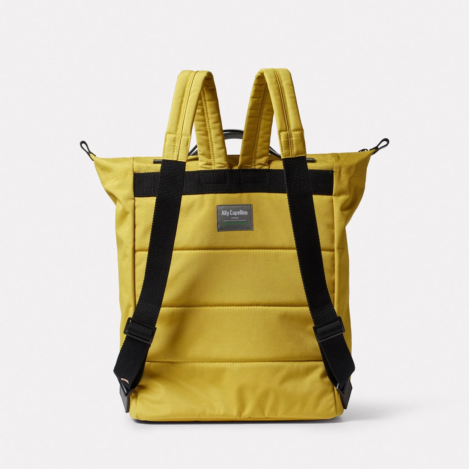 Ally Capellino Mini Hoy Travel Cycle Recycled Backpack Lemon