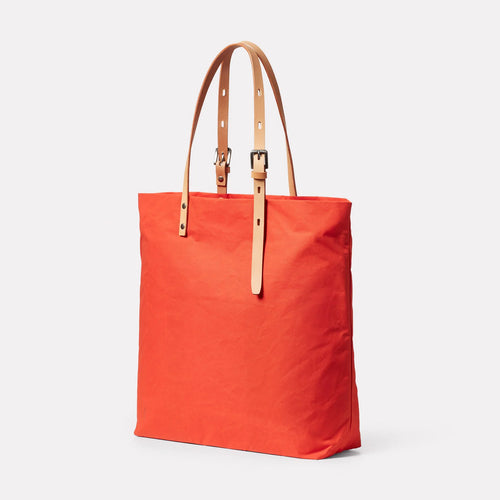 Ally Capellino Natalie Waxed Cotton Tote Lava