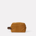 Ally Capellino Simon Waxed Cotton Washbag Chert