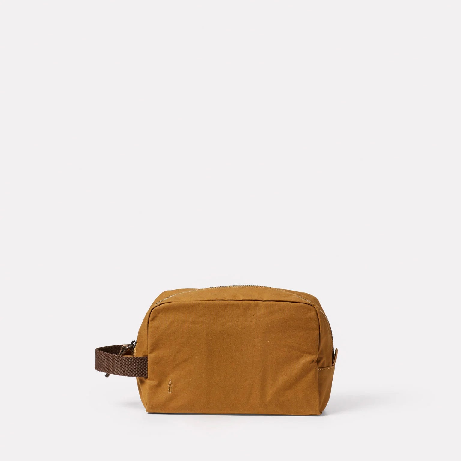 Ally Capellino Simon Waxed Cotton Washbag Chert