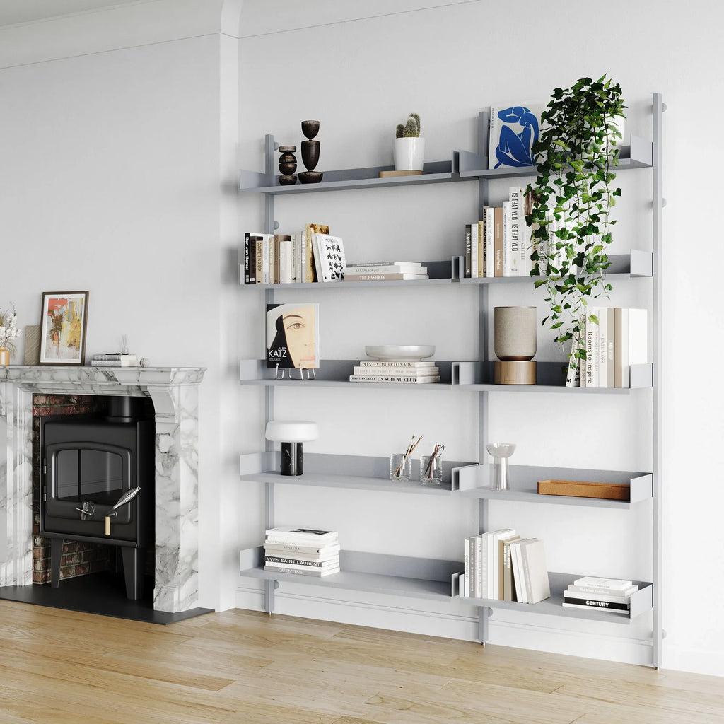 Terence Woodgate for Case Slot shelving double system